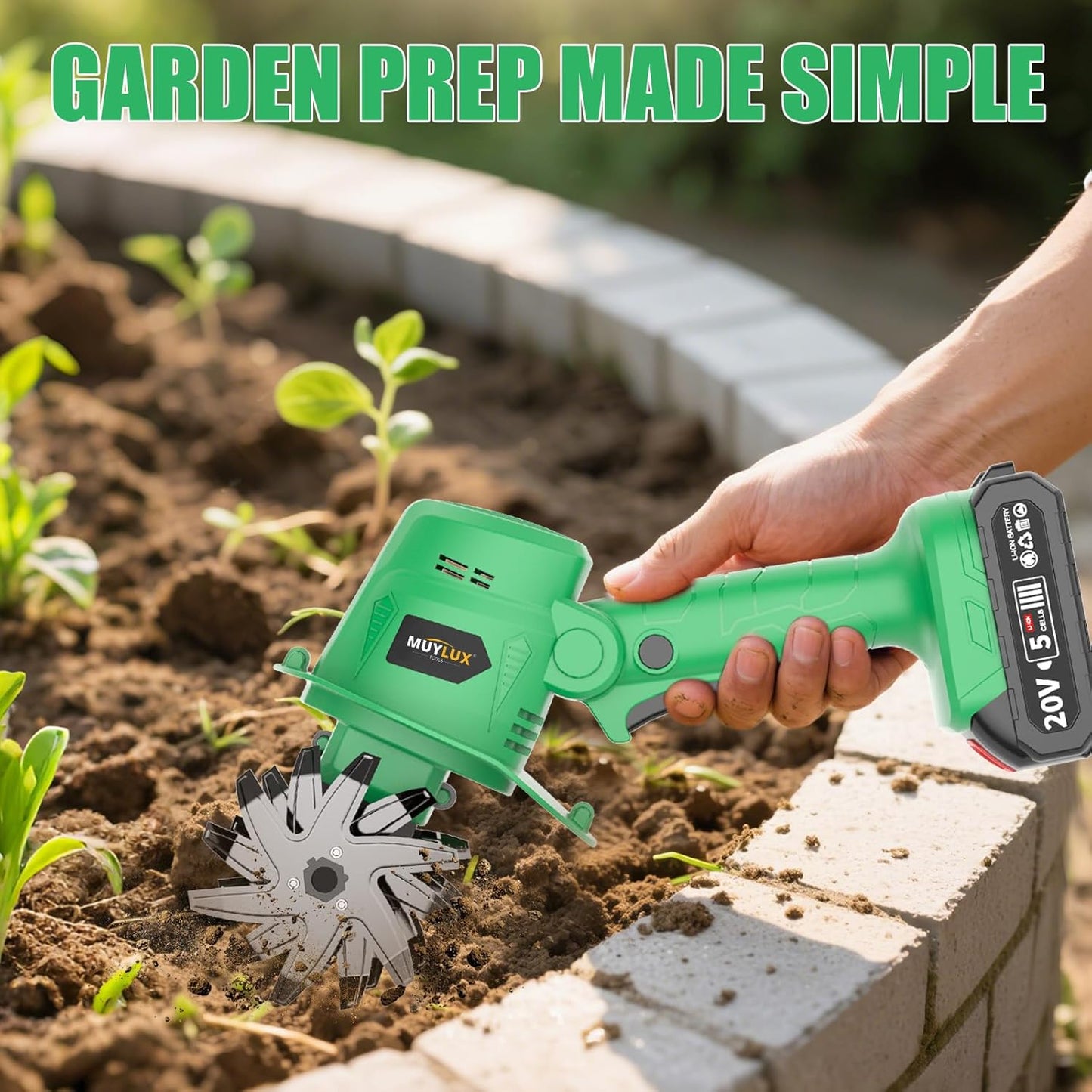 Kandora™ HandHeld Soil Tiller