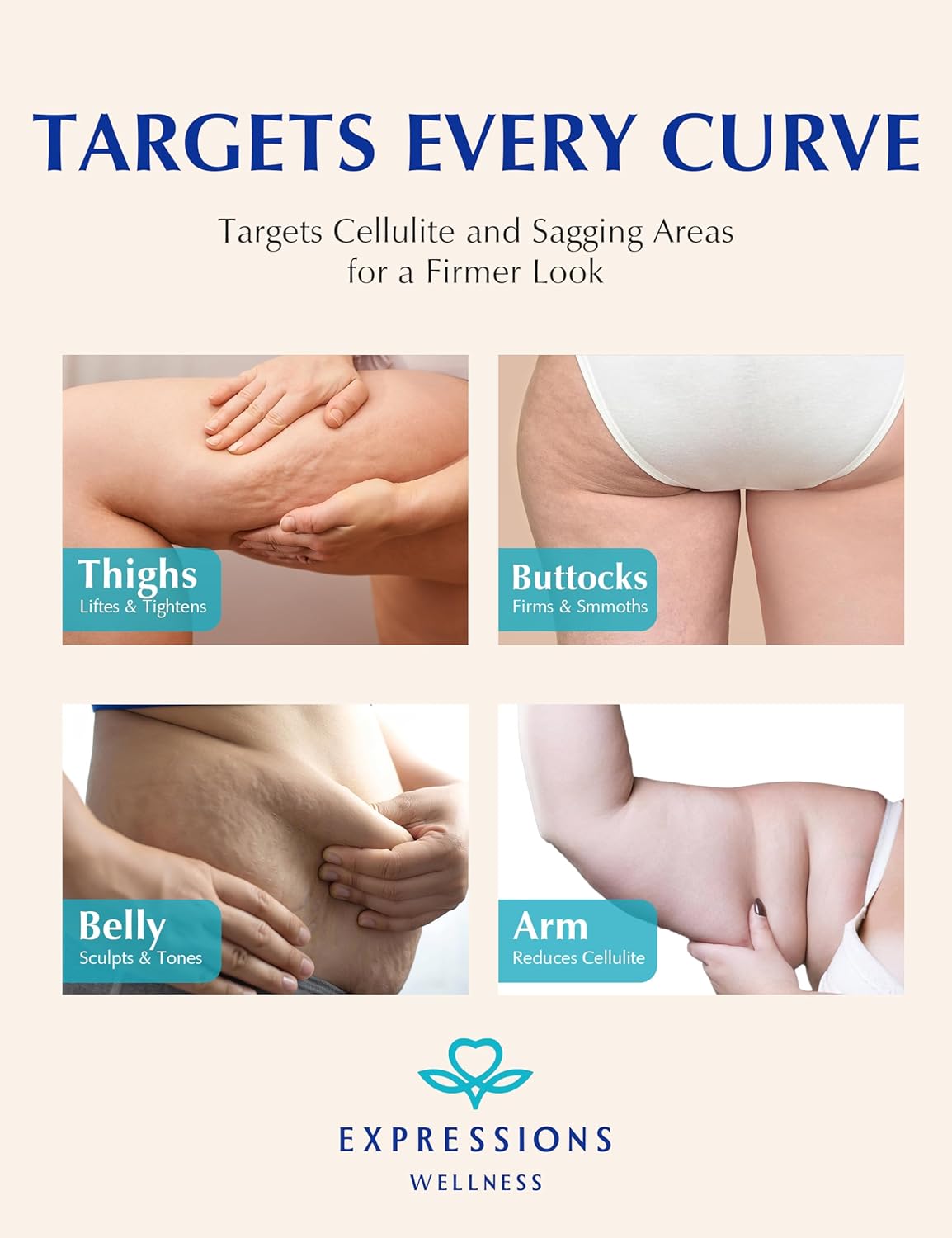 Kandora Skin Tightening Cellulite Cream for Body