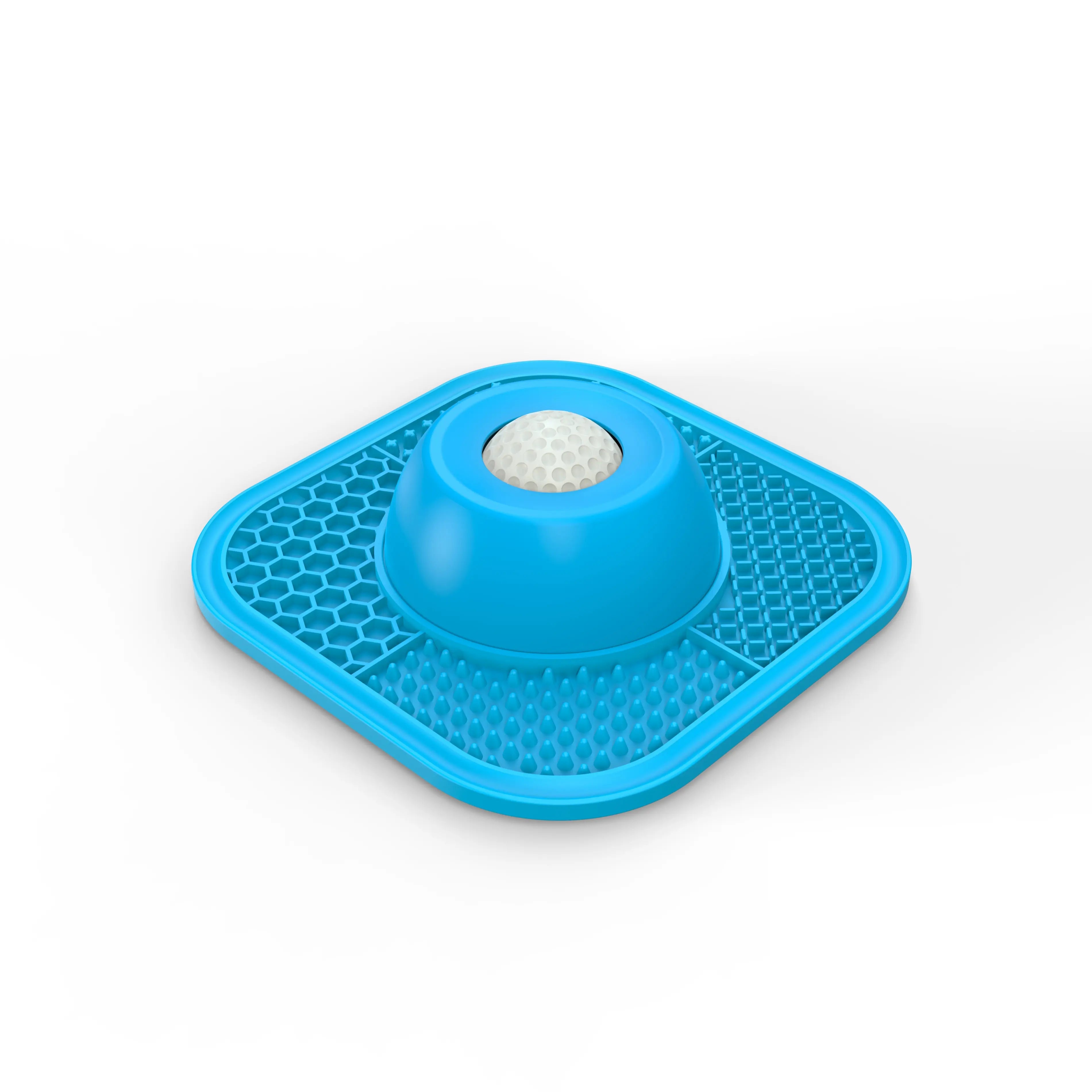 Pawlove Slow Feeder Dog Bowls for Liquid Treat, Anti-Slip【Entertained Ball-In】 Bone Broth Dog Lick Bowl, 3/4 Cup Yogurt Pup Lick Toy for Large Medium Small Breeds Dietary Supplement/Post-Op Nutrition Pet Stuff Dogaccessories #Summervibes #Petlovers, Slow