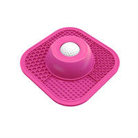 Pawlove Slow Feeder Dog Bowls for Liquid Treat, Anti-Slip【Entertained Ball-In】 Bone Broth Dog Lick Bowl, 3/4 Cup Yogurt Pup Lick Toy for Large Medium Small Breeds Dietary Supplement/Post-Op Nutrition Pet Stuff Dogaccessories #Summervibes #Petlovers, Slow